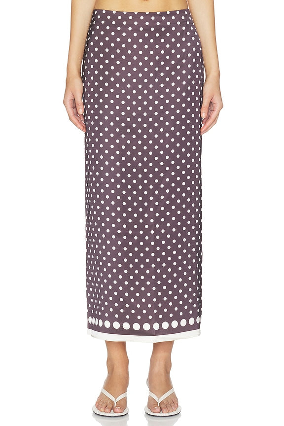 x REVOLVE Porsha Midi Skirt
