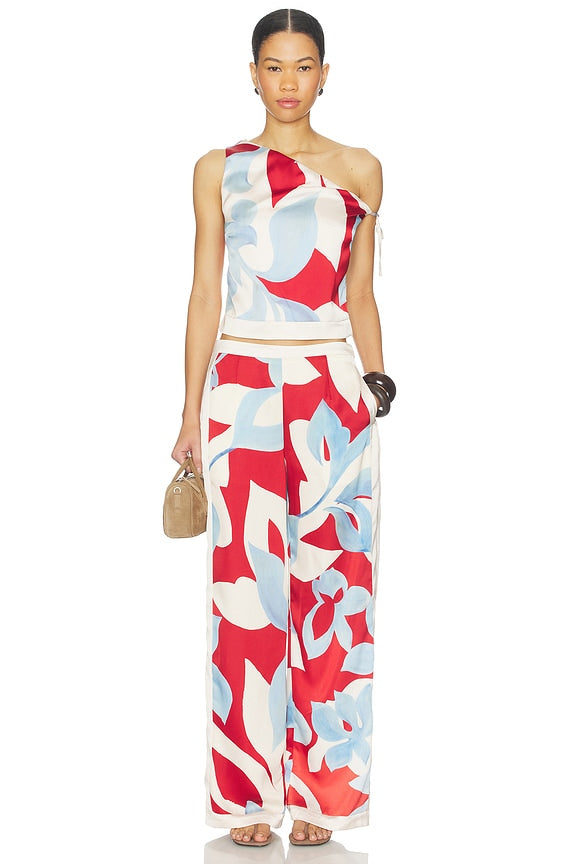 Amoree Wide Leg Palazzo Pant