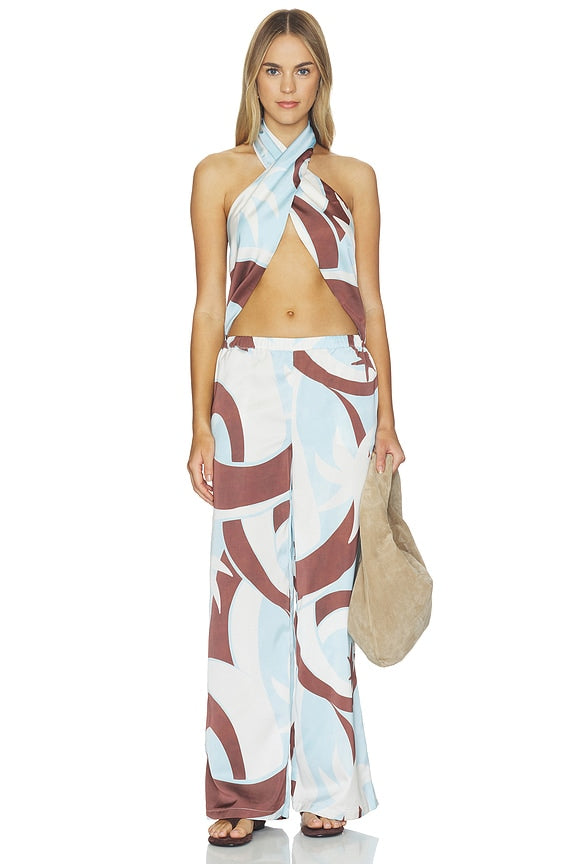 Kaeli Elasticated Palazzo Pant