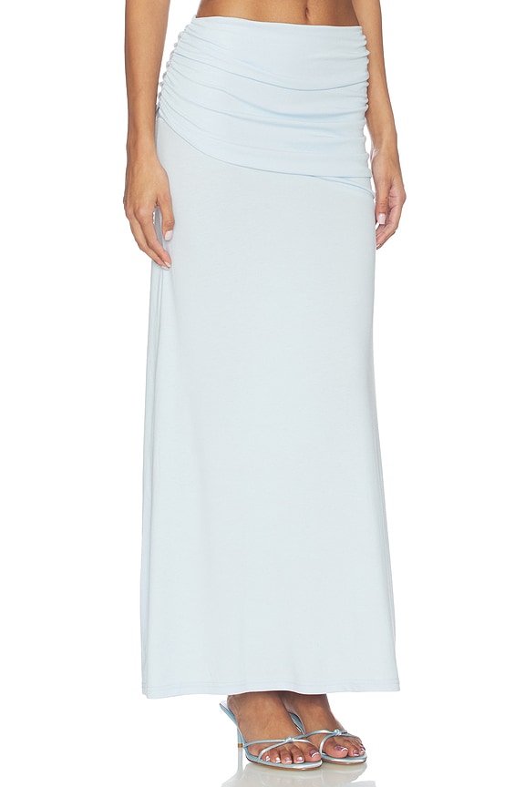 Malani Ruched Maxi Skirt