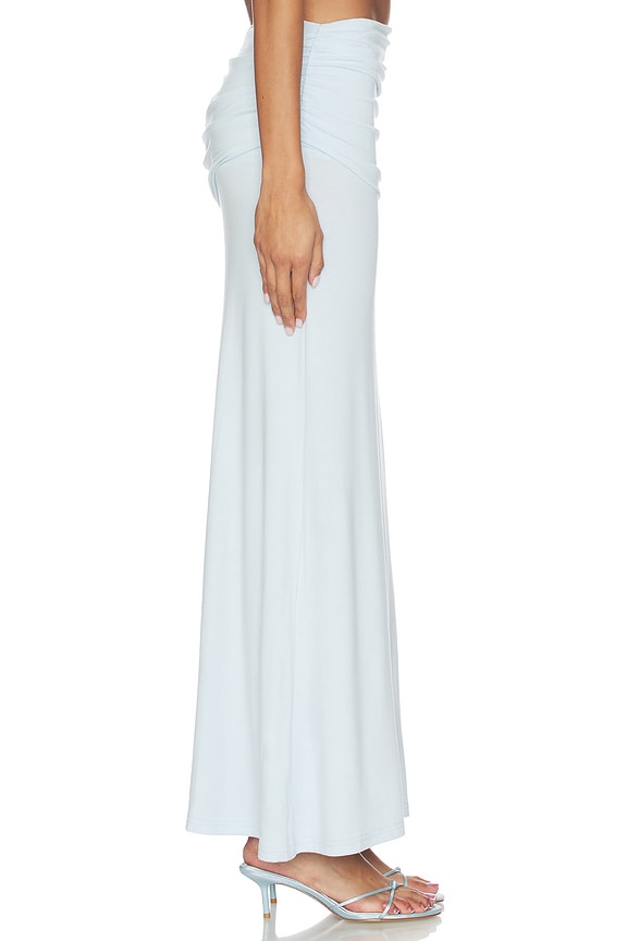 Malani Ruched Maxi Skirt
