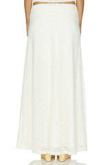 Samirah Low Waisted Lace Maxi Skirt