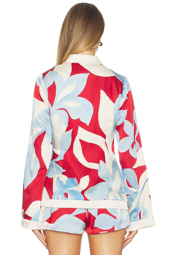 Amoree Long Sleeve Wrap Shirt