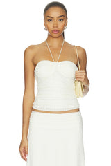 Samirah Halter Lace Top