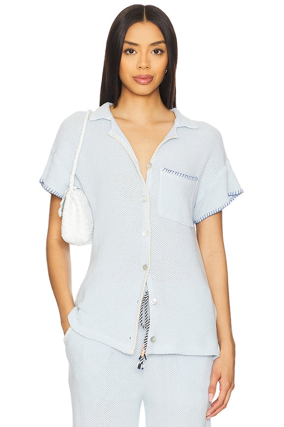 Mesh Camp Shirt