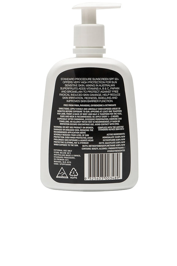 SPF 50+ 500ml Sunscreen