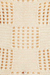 Breanna Crochet Shimmer Maxi Dress