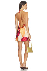 Cattleya Cowl Mini Dress