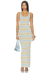 Malina Shimmer Maxi Dress