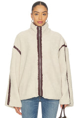 Tatum Teddy Contrast Jacket