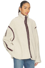 Tatum Teddy Contrast Jacket