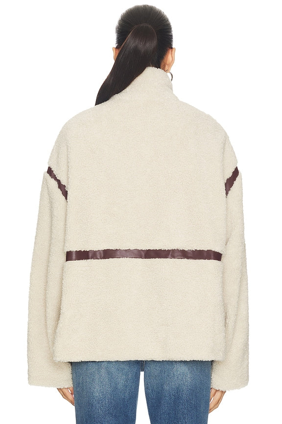 Tatum Teddy Contrast Jacket
