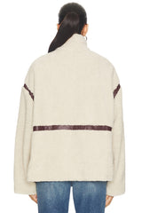 Tatum Teddy Contrast Jacket