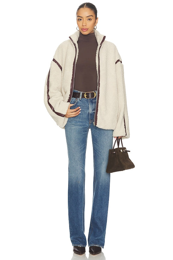 Tatum Teddy Contrast Jacket