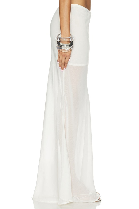 Tamara Sheer Maxi Skirt