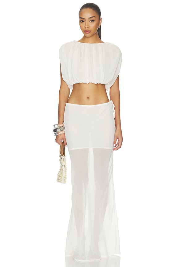 Tamara Sheer Maxi Skirt