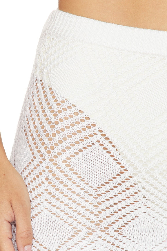 Kinny Crochet Mini Skirt