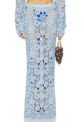 Tala Crochet Maxi Skirt