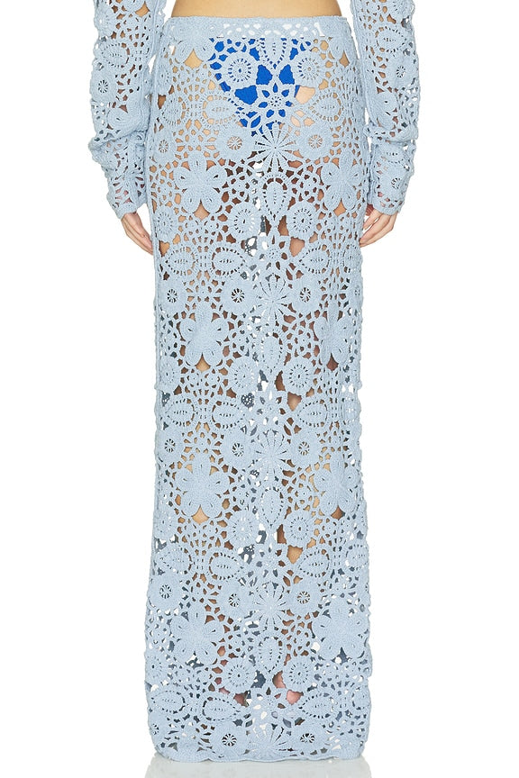 Tala Crochet Maxi Skirt
