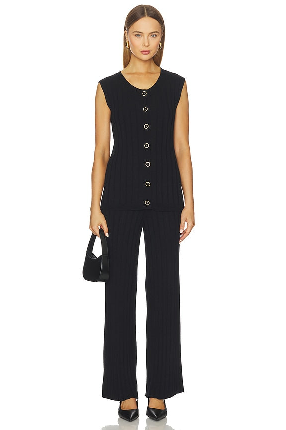 Baha Ribbed Top