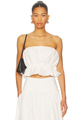 Nesa Strapless Top