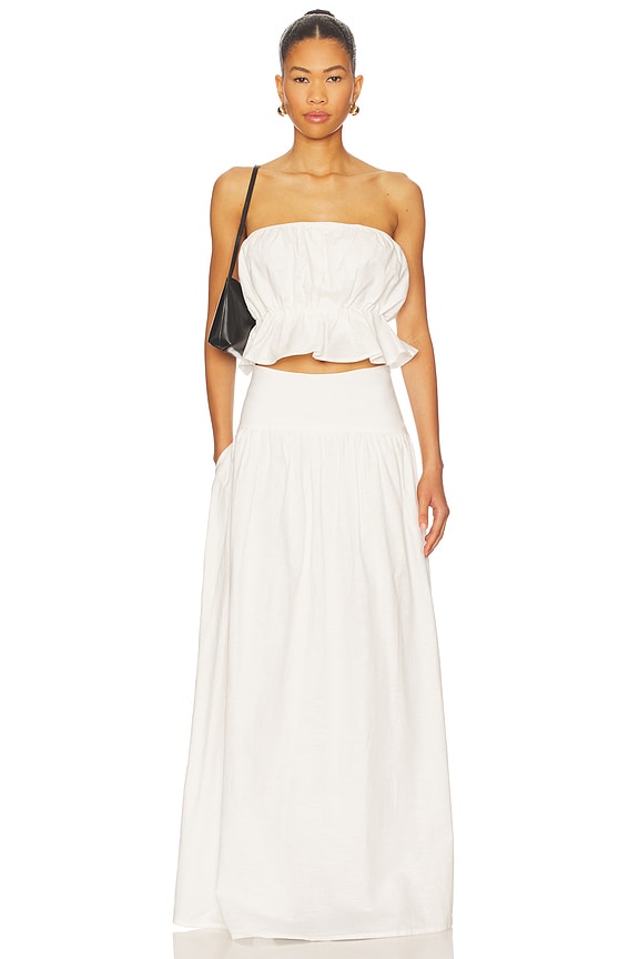 Nesa Strapless Top