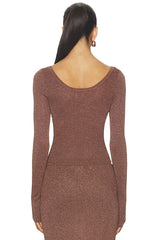 Rumer Long Sleeve Knit Top