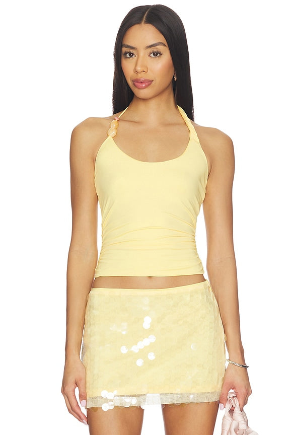 Lexie Twist Halter Tank Top