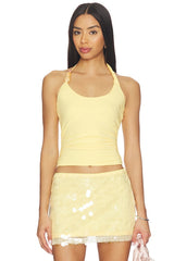 Lexie Twist Halter Tank Top