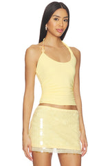 Lexie Twist Halter Tank Top
