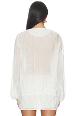 Brandi Crinkle Tie Top