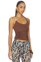 Lexie Twist Halter Tank