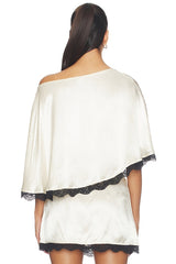 Zaley Poncho Top