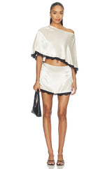 Zaley Poncho Top