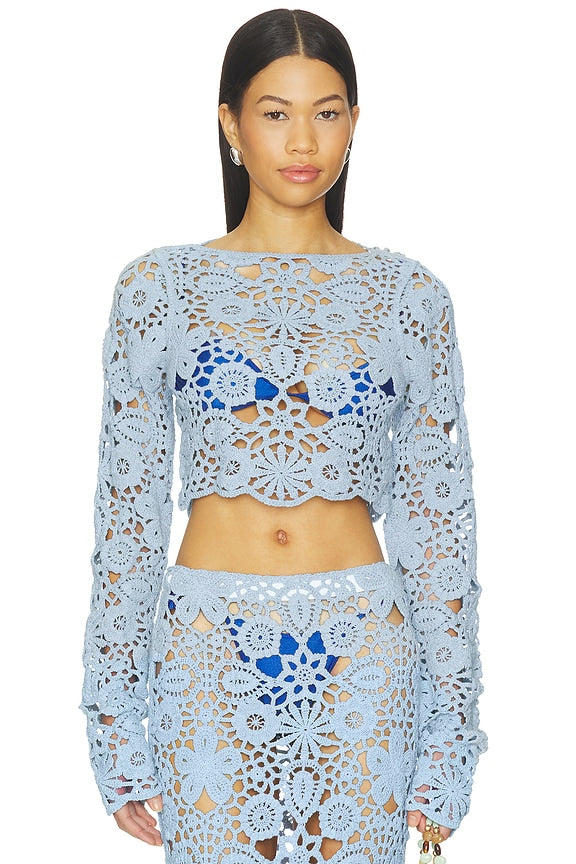 Tala Crochet Top