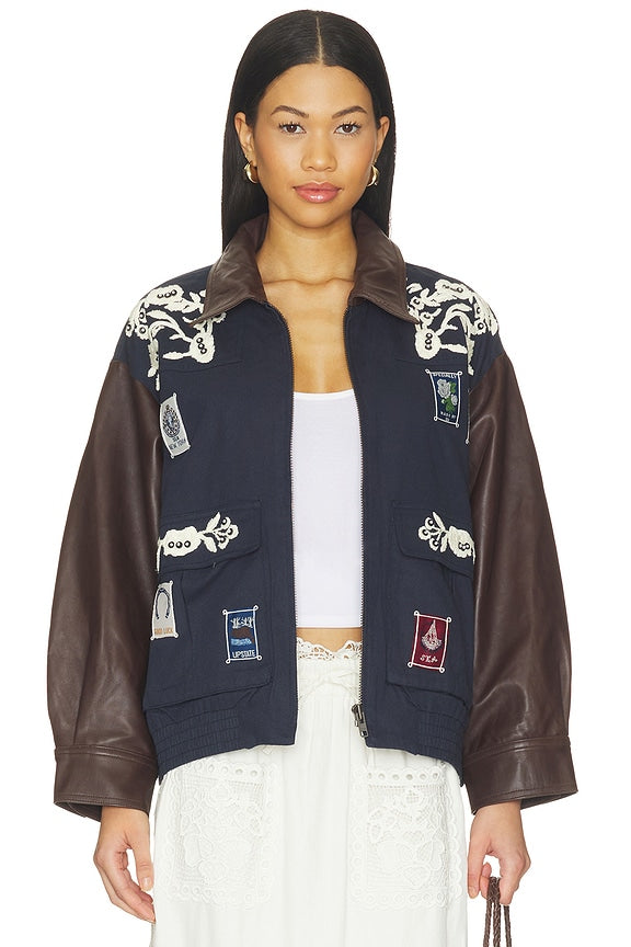 Georgie Sportswear Embroided Jacket