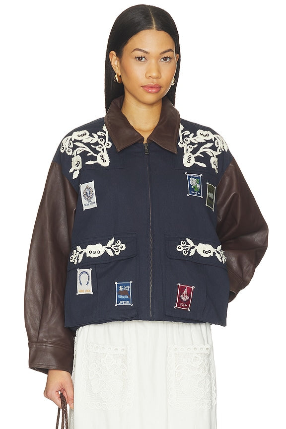 Georgie Sportswear Embroided Jacket