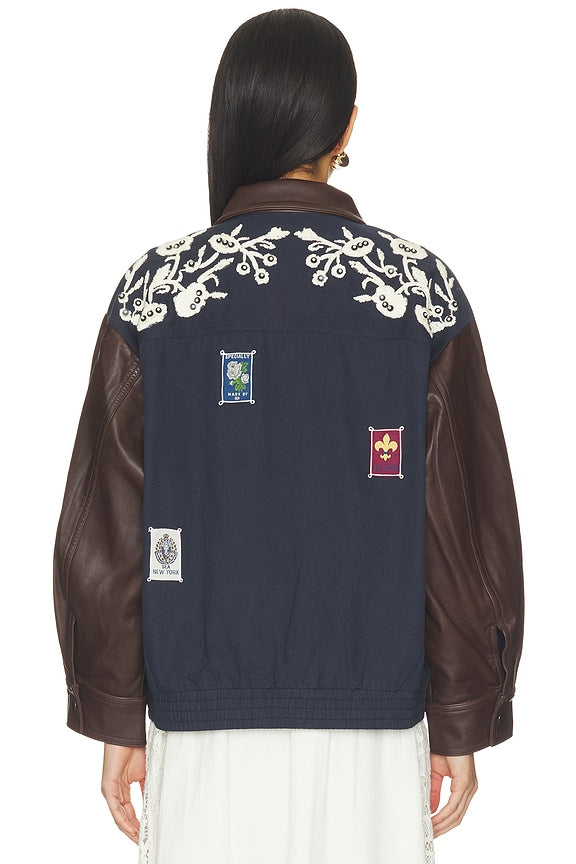 Georgie Sportswear Embroided Jacket