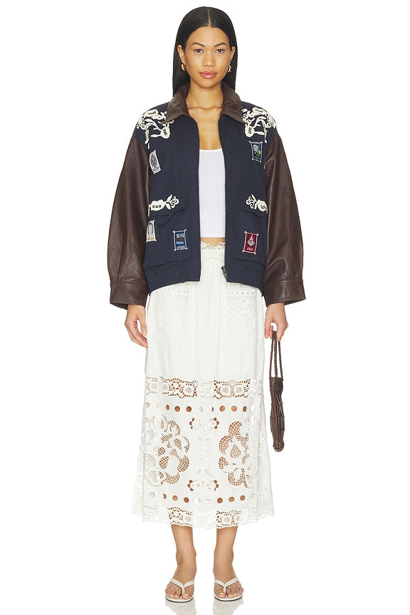 Georgie Sportswear Embroided Jacket