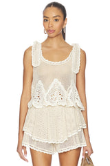 Madelyn Crochet Tank