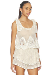Madelyn Crochet Tank