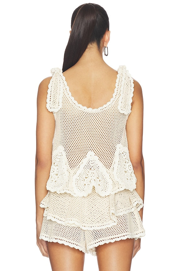 Madelyn Crochet Tank