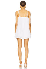 Gathered Bandeau Mini Dress