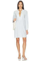 Stripe Boxy Mini Dress