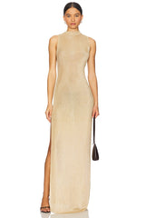 Henne Metallic Dress