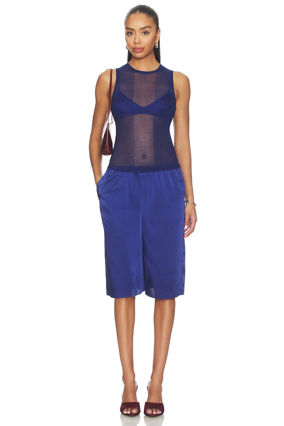 Brice Satin Bermuda Short