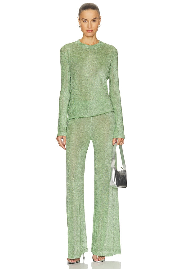 Sheldon Metallic Knit Pant