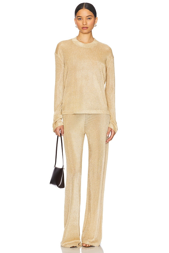 Sheldon Metallic Knit Pants