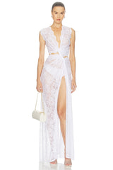 Lace Triple Loop Knit Dress