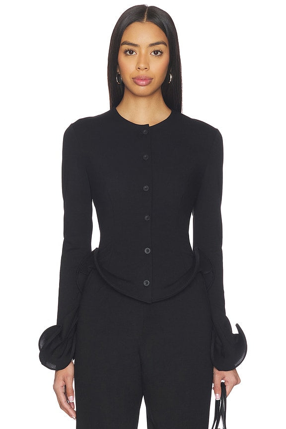 Wave Hem Jacket